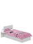 Upholstered bed 120x200 Young White