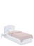 Upholstered bed Bella 90x170 White