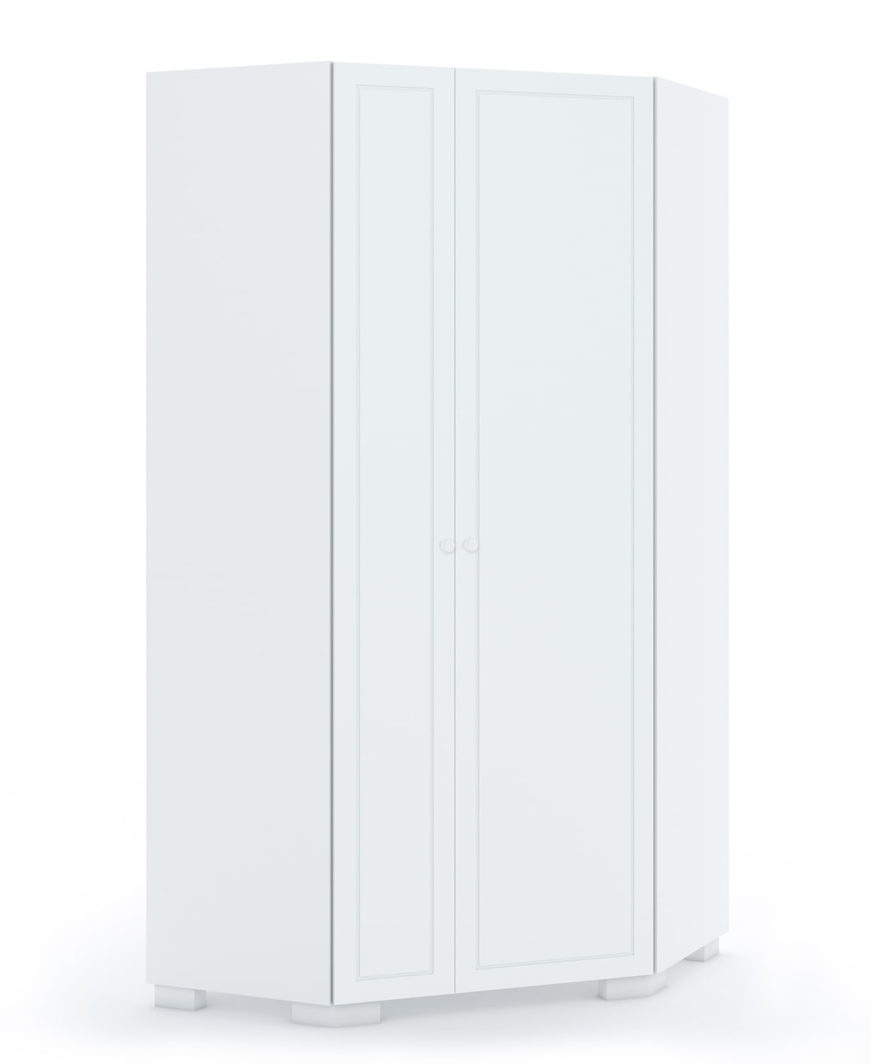 Corner wardrobe Frame White Meblik
