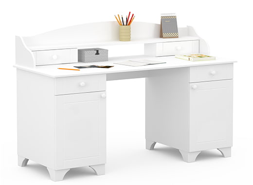 Desks with storage
