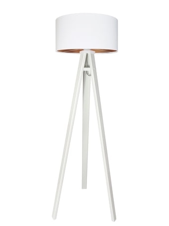 Floor lamp Highlight Oak White