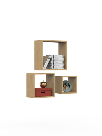 Shelves TRIO Oak