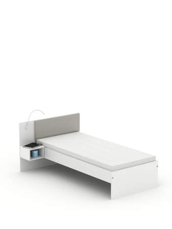 Bed SN-90 White