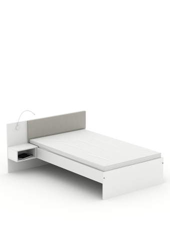 Bed SN-120 White