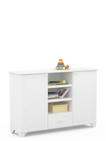Bookcase 150 low Simple White