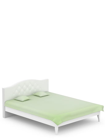 Bed 160/200 Simple White