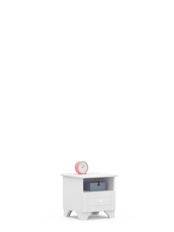 Bedside cabinet Simple White