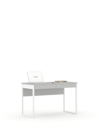 Desk 120 White Grey