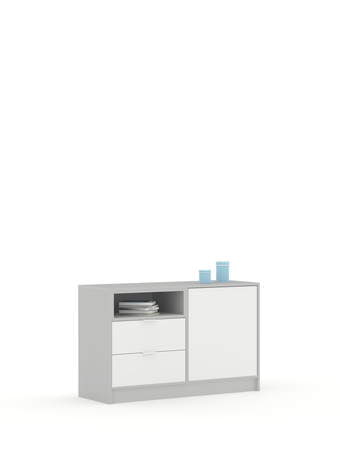 Dresser 120-2-45 White Grey