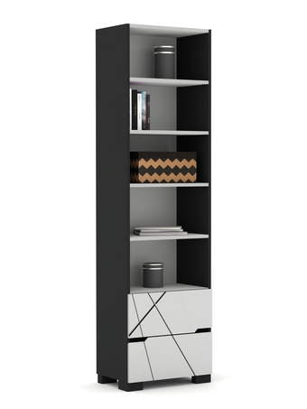 Bookcase 55 high X Dark