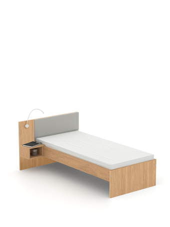 Bed SN-90 White Oak