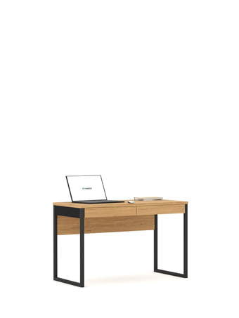 Desk 120 Concrete Oak