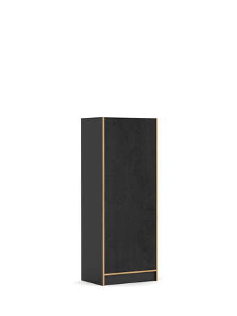 Wardrobe 60-160 Concrete Oak