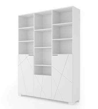 Bookcase 150 high X White