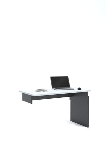 Desk Flex Plus 125 White Dark
