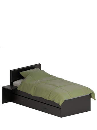 Bed 120x200 Dark