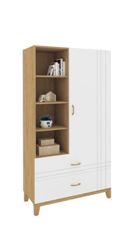 Bookcase 100 Hygge Oak