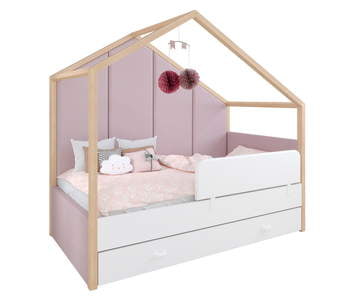 Bed Dreamhouse White&Pink