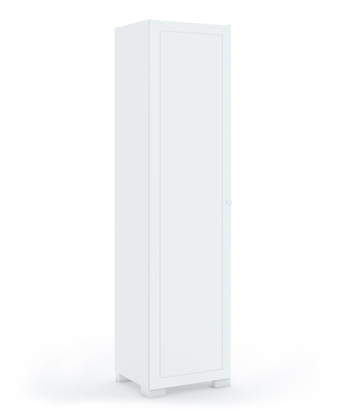 Wardrobe 50 left Frame White
