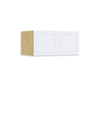 Top cabinet 100 Frame Oak White