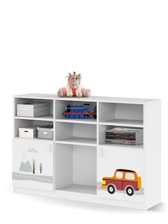 Bookcase low 135 Top Cars