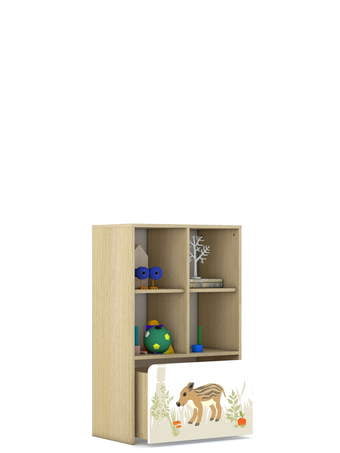 Bookcase 75-3P-S Forest