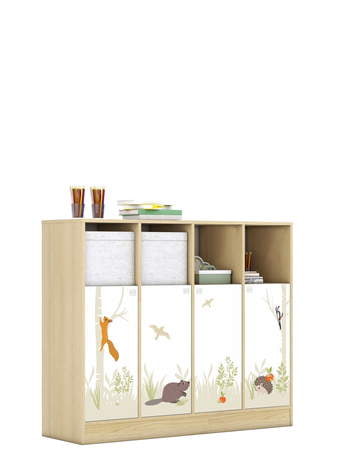 Bookcase 145-3P-F Forest