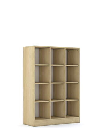 Bookcase 110-4P Lindberg Oak
