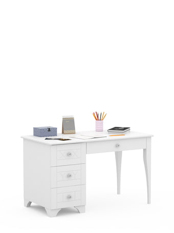 Desk 120 left Royal White