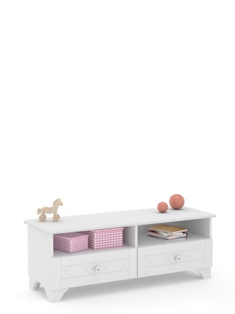 TV Stand 120 Royal White