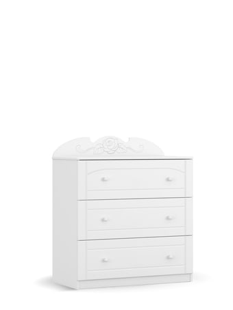 Dresser 90 Bianco Fiori