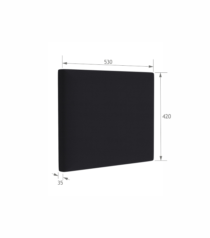 Single Panel 50 Black