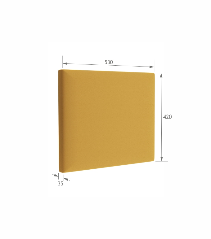 Single Panel 50 Yellow