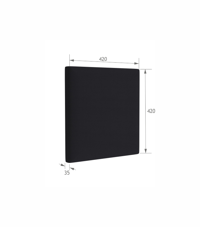 Single Panel 40 Black