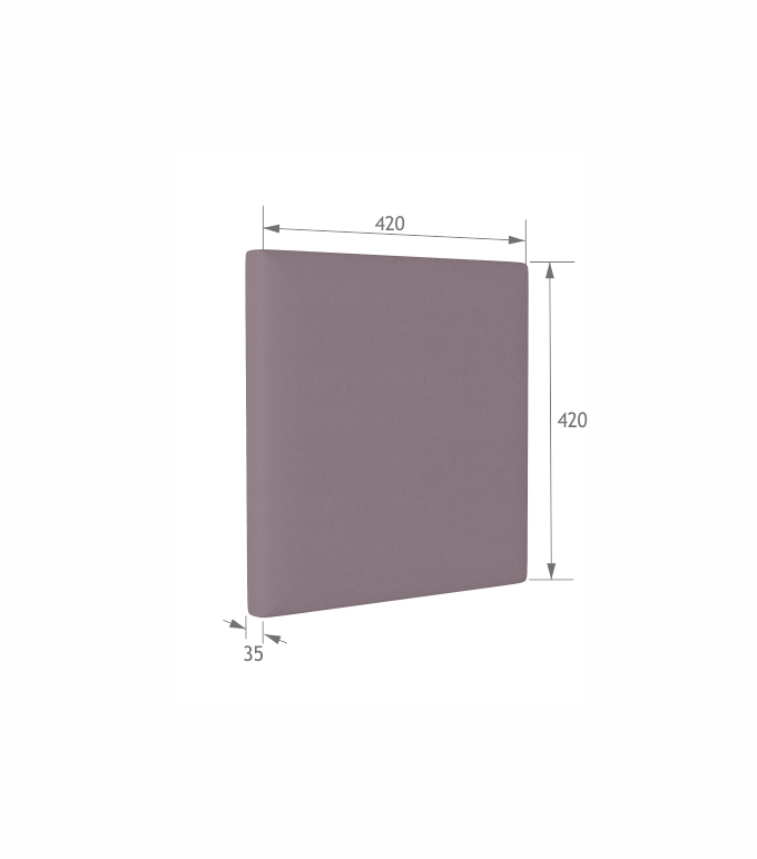 Single Panel 40 Pink