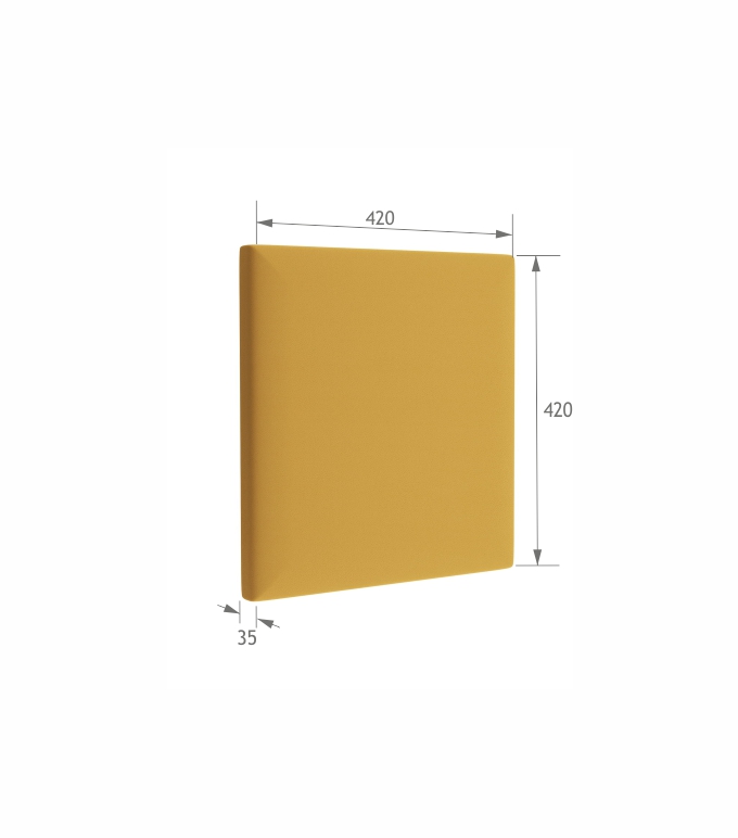 Single Panel 40 Yellow